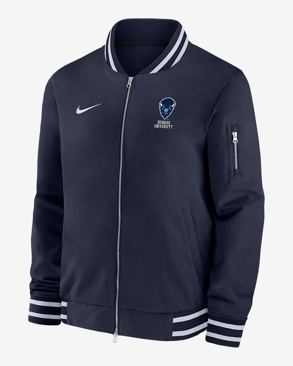 Howard Men s Nike College Bomber Jacket. Nike